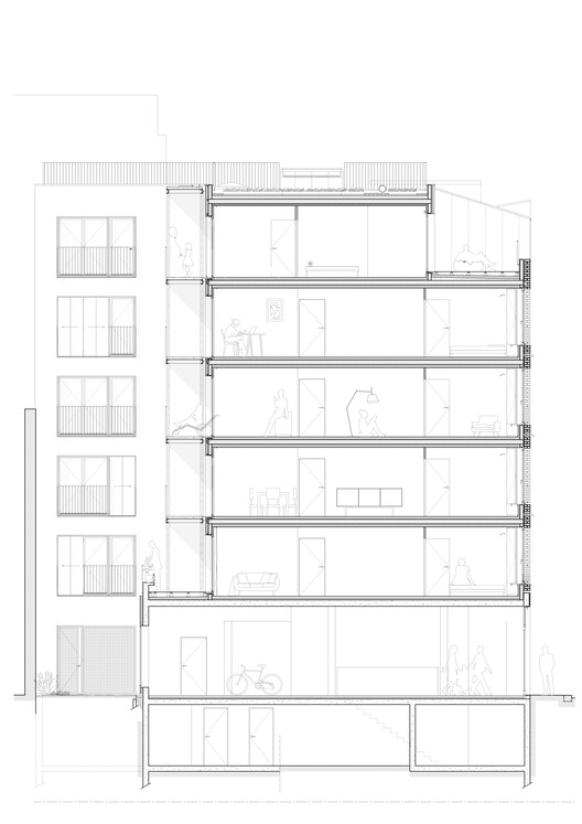 Myrha Public Housing / Fuso Atelier - изображение 21 из 23