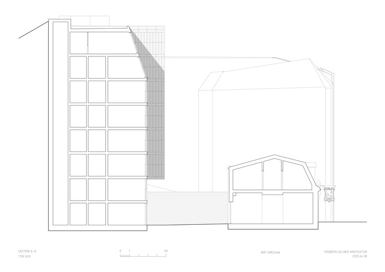 BRF Smedjan Courtyard Building и Gatehouse / Högberg Gillner Arkitektur - изображение 23 из 29