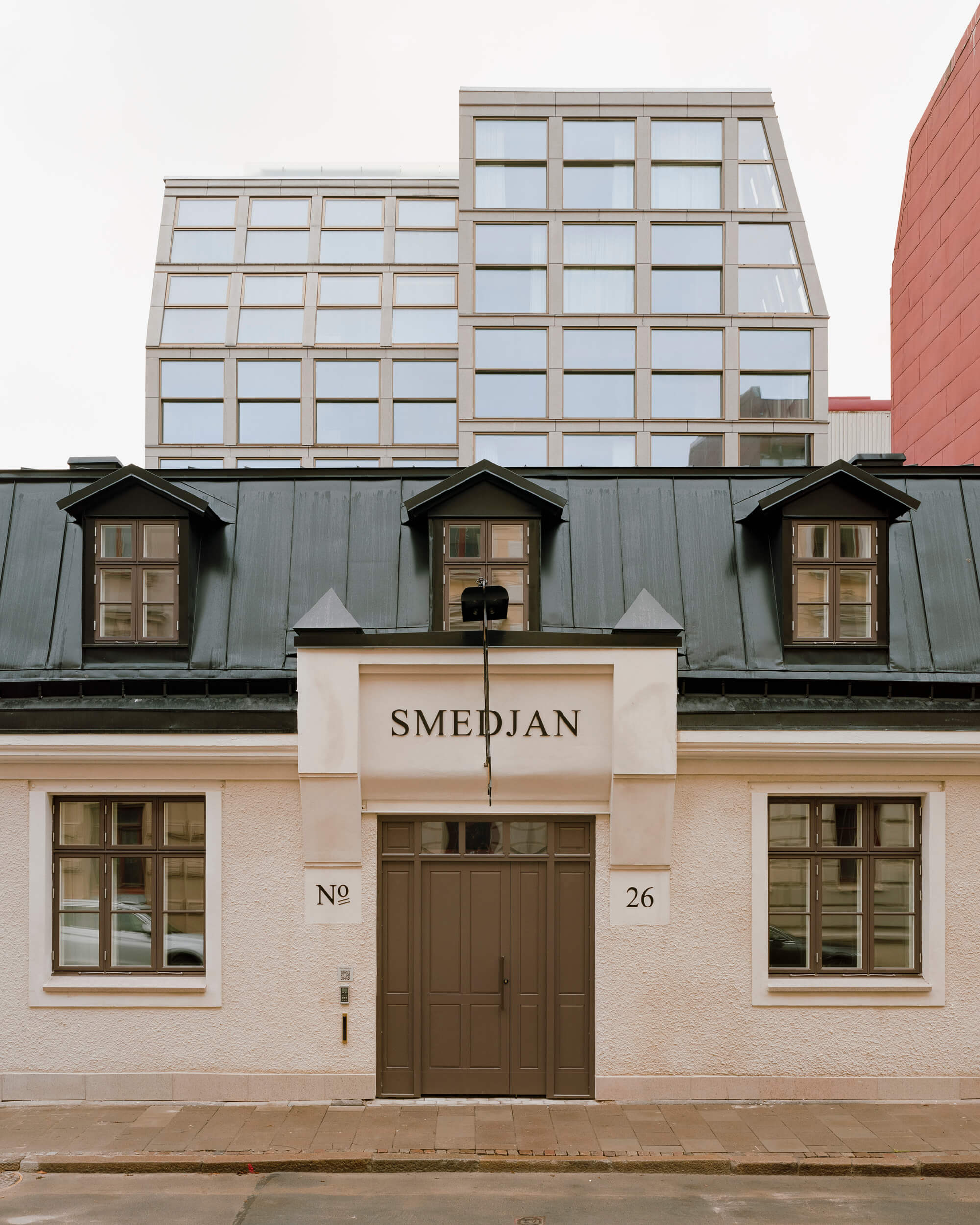Brf Smedjan Courtyard Building и Gatehouse / Högberg Gillner Arkitektur