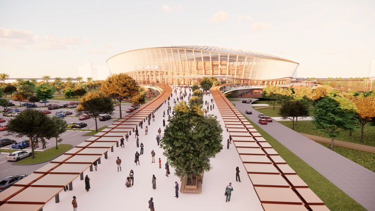 Посещенные раскрытия дизайны для спортивного комплекса Shah Alam реконструкция в Малайзии - изображение 3 из 8