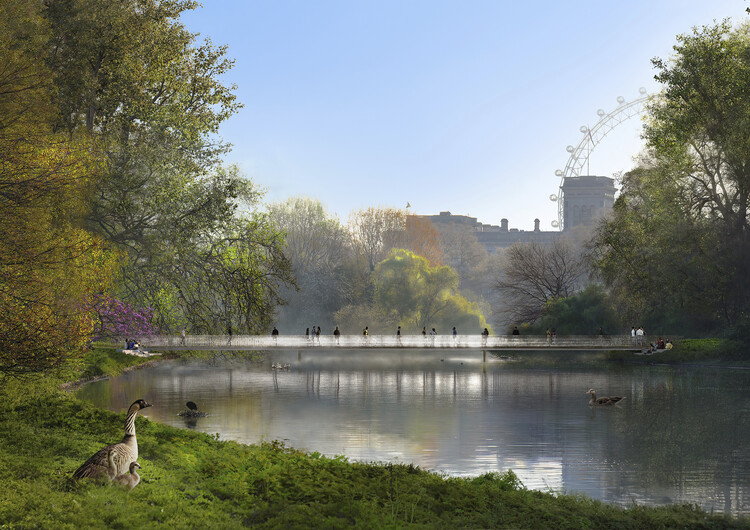 Foster + Partners для разработки национального мемориала королеве Елизавете II - изображение 1 из 11