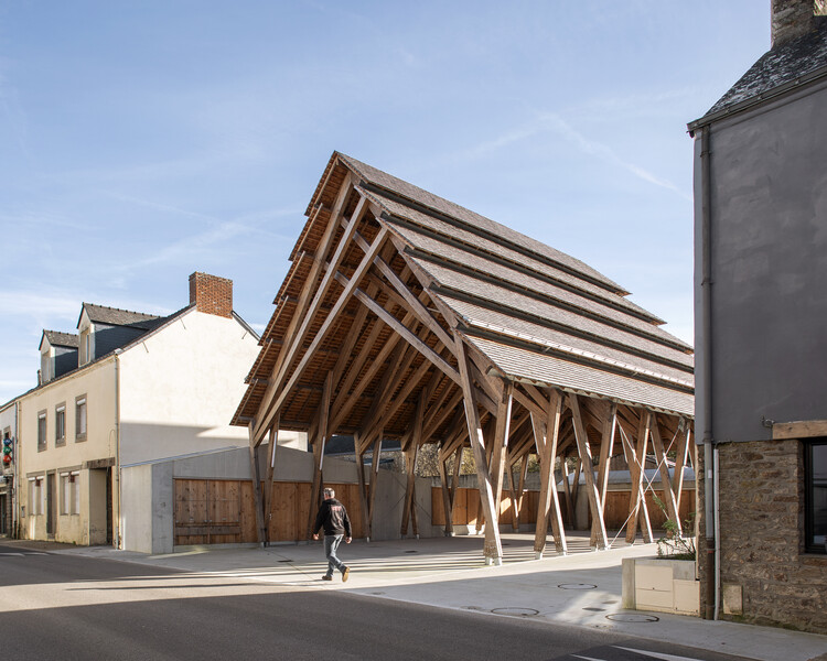 Missillac Market Hall / Laus Architectes - внешняя фотография