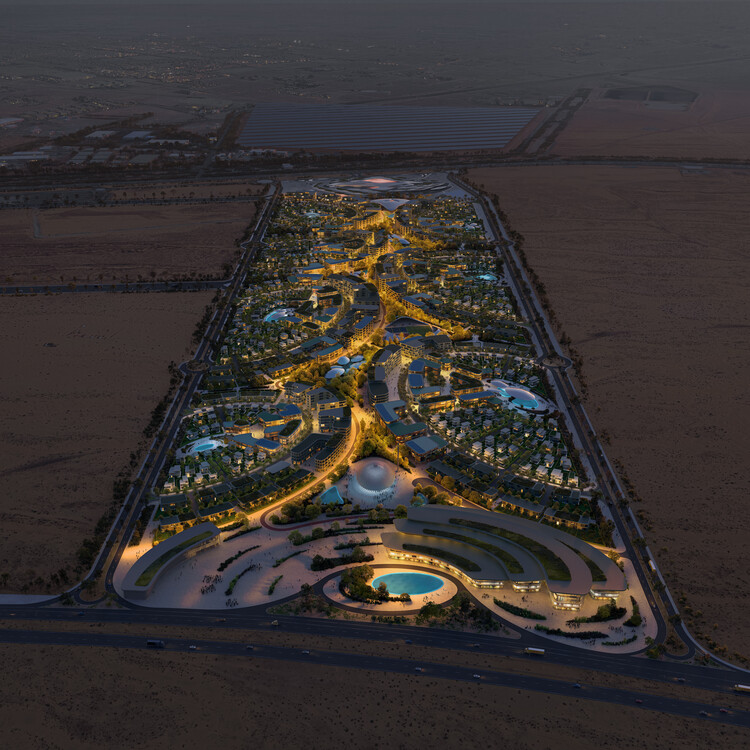 Zaha Hadid Architects Designs Maperal Plan для Шарджи с двумя километрами центрального оазиса - изображение 1 из 6
